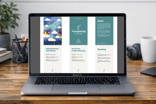 Therapy cards: Traitspotting – explore the ups and downs of your ADHD spark (DIGITAL DOWNLOAD)