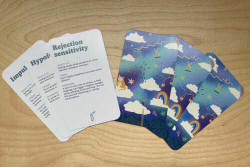 Therapy cards: Traitspotting - explore the ups and downs of your ADHD spark